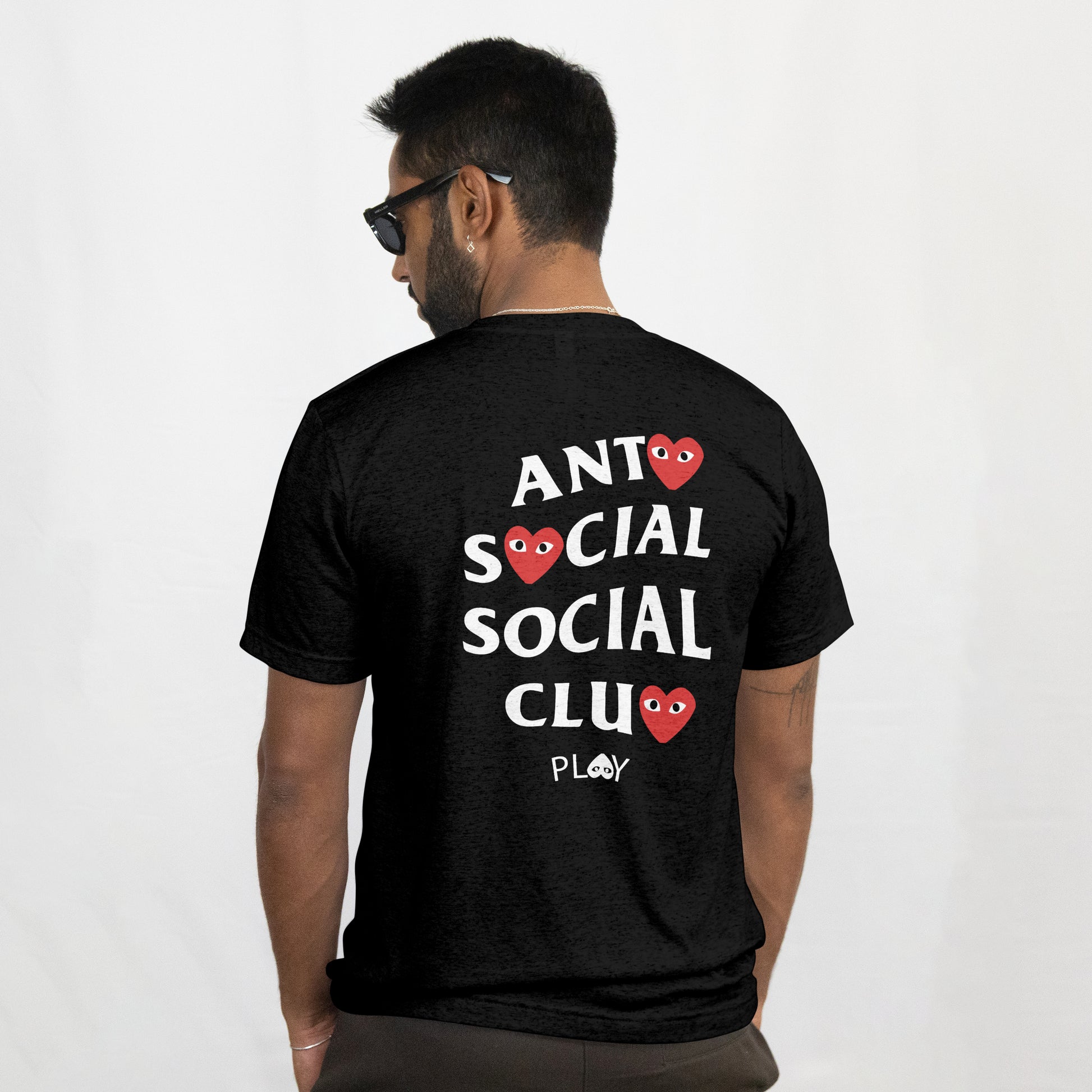 Camiseta Anti Social 2, 100% Algodón