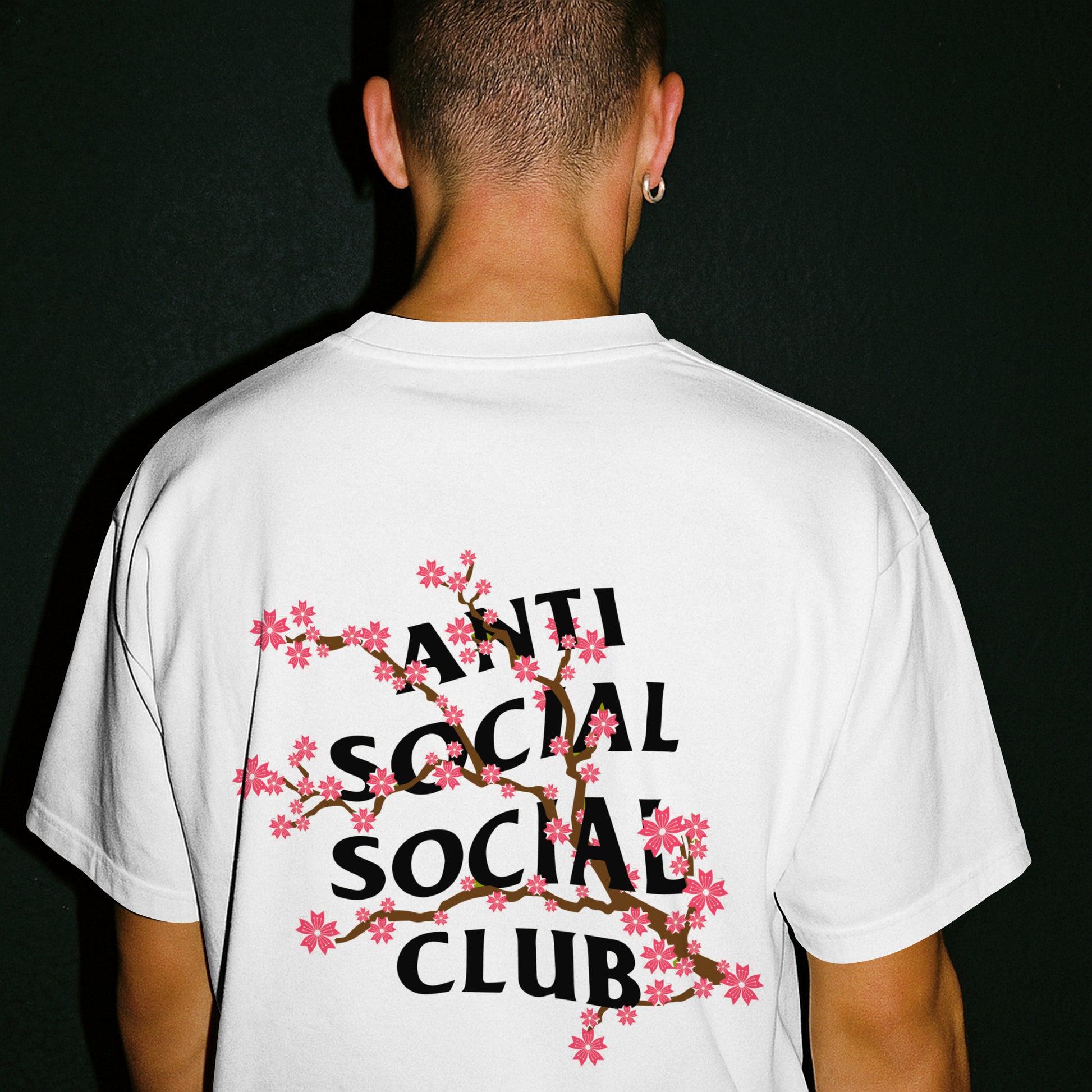 Camiseta Anti Social 3, 100% Algodón